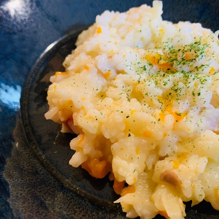 超簡単♪ポトフの残り物をご飯と一緒にリゾットに⭐